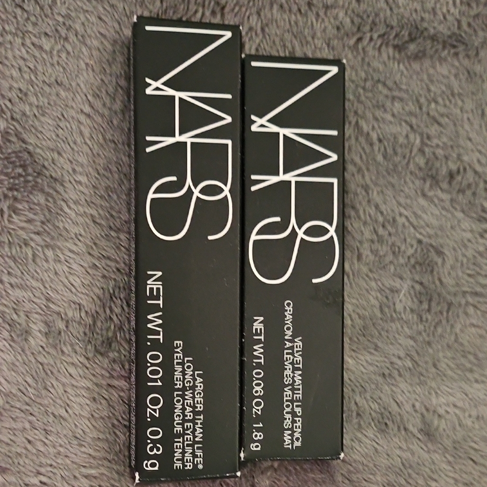 NARS Velvet Matte Dolce Vita Lip Pencil And Via Veneto Eyeliner